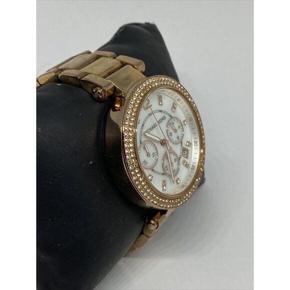 Michael Kors Parker MK5491 Women Stainless Steel Analog Dial Quartz Watch UC767 - Picture 5 of 12